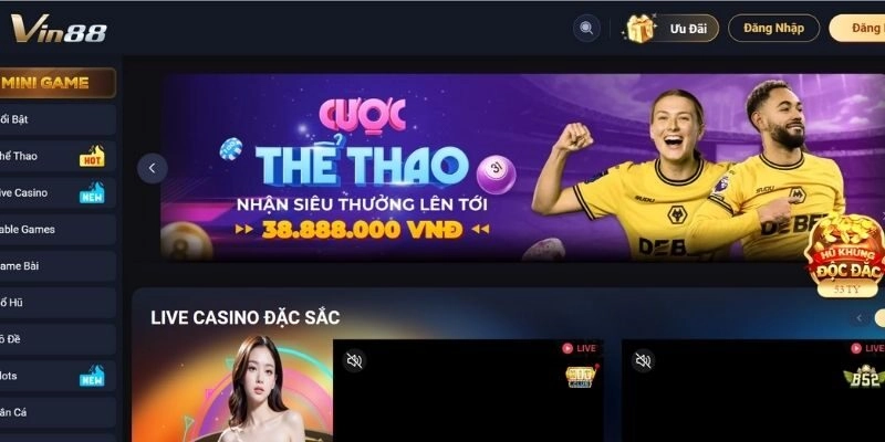 Tổng quan về thương hiệu VIN88 uy tín